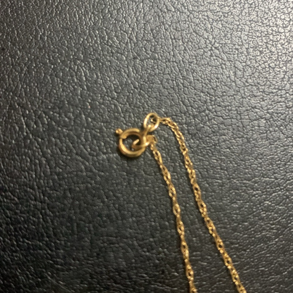 14k GF Heart Locket w / 18 in chain - Picture 7 of 7
